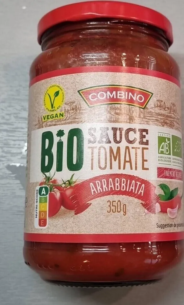 Bio sauce tomate arrabbiata