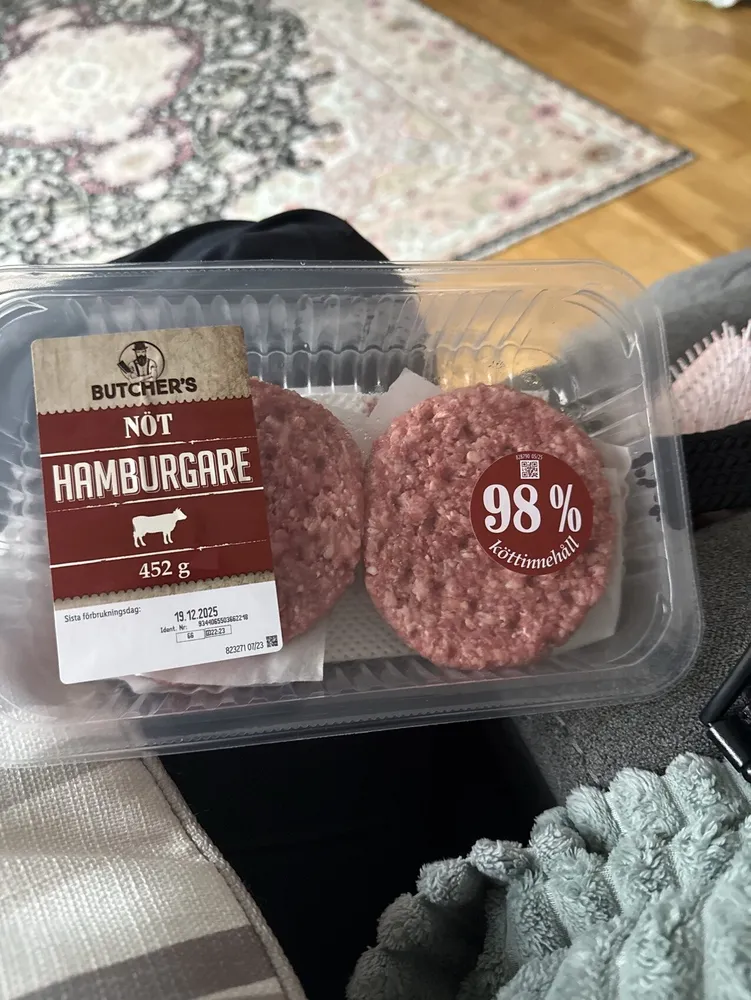 Hamburgare Nöt 18%