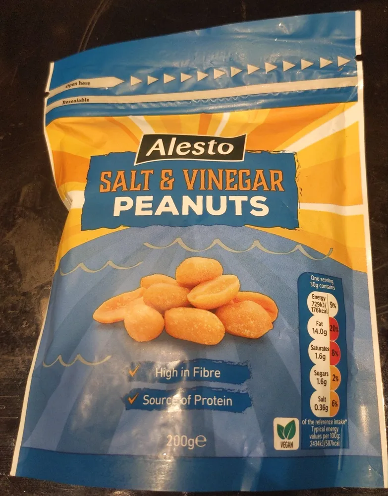 Salt & Vinegar Peanuts