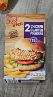 2 chicken quarter pounders