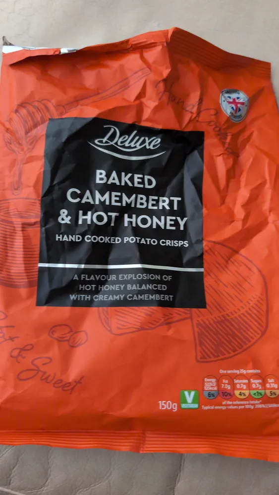 Baked Camembert And Hot Honey Chips