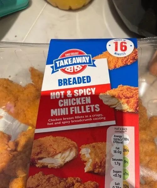Hot and spicy mini fillets