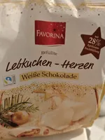 Lebkuchen Herzen Weiße Schokolade