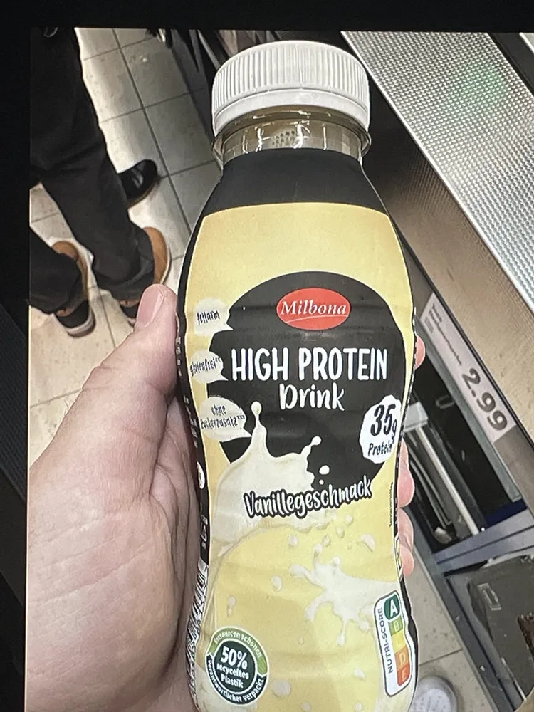 High-Protein-Drink - Vanillegeschmack