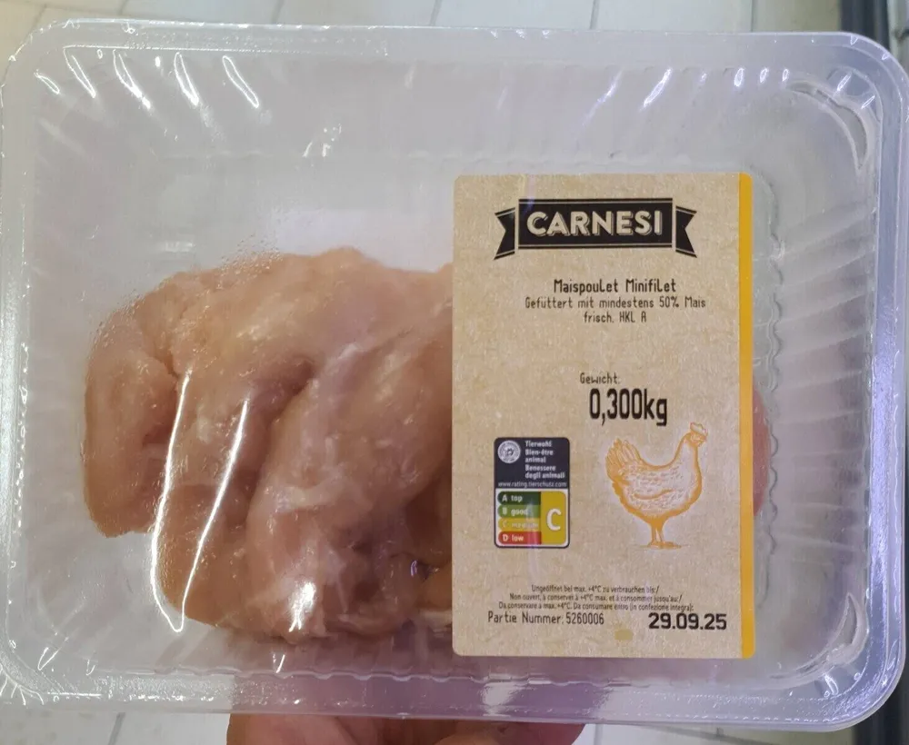 Maispoulet Minifilet