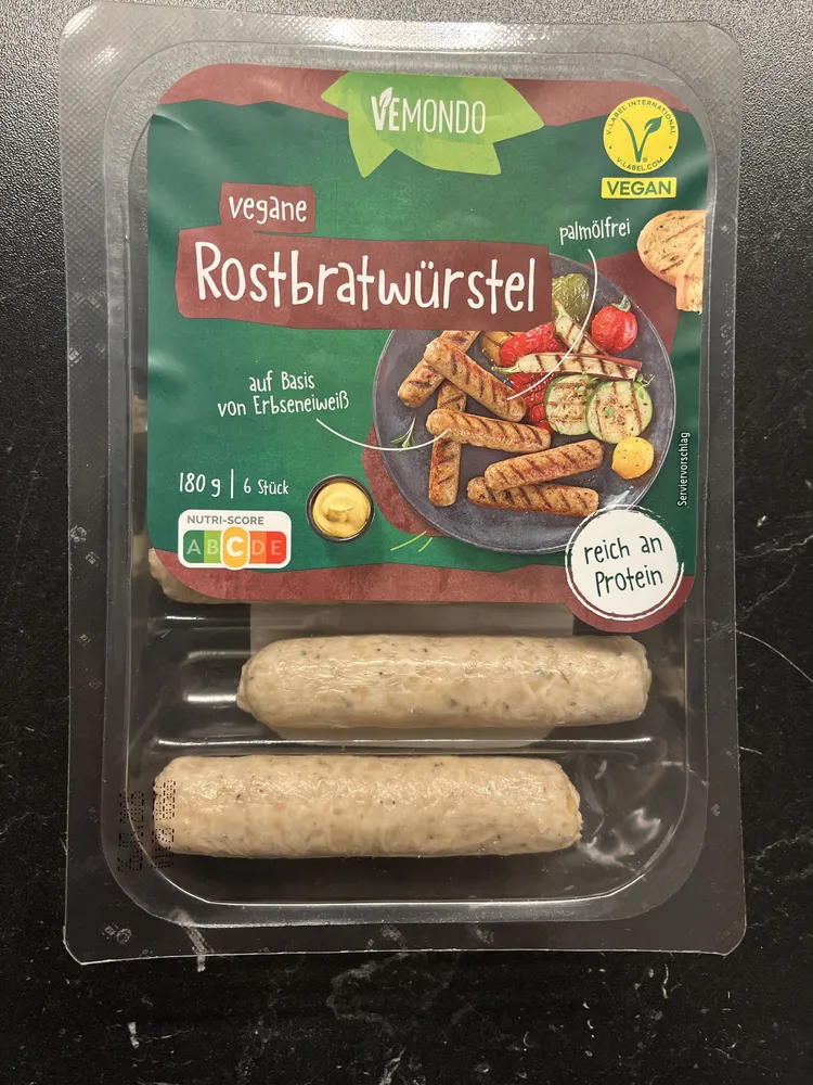 Vegane Rostbratwürstel