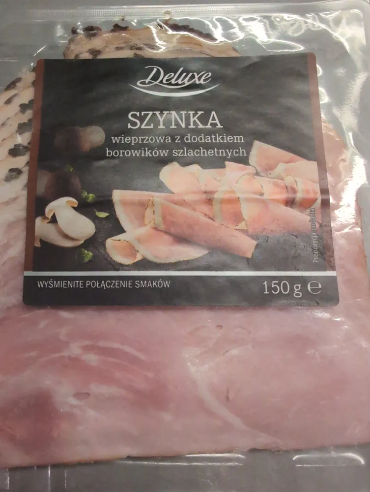 Szynka wieprzowa z dodatkiem borowików szlachetnych
