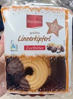 Gefüllte Linzerkipferl Zartbitter
