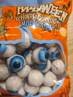 Halloween Schokoladenkugeln Milchcreme