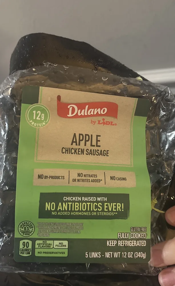Chicken sausage