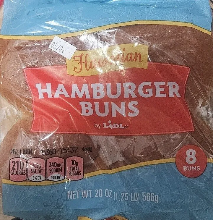 Hawaiian Hamburger Buns