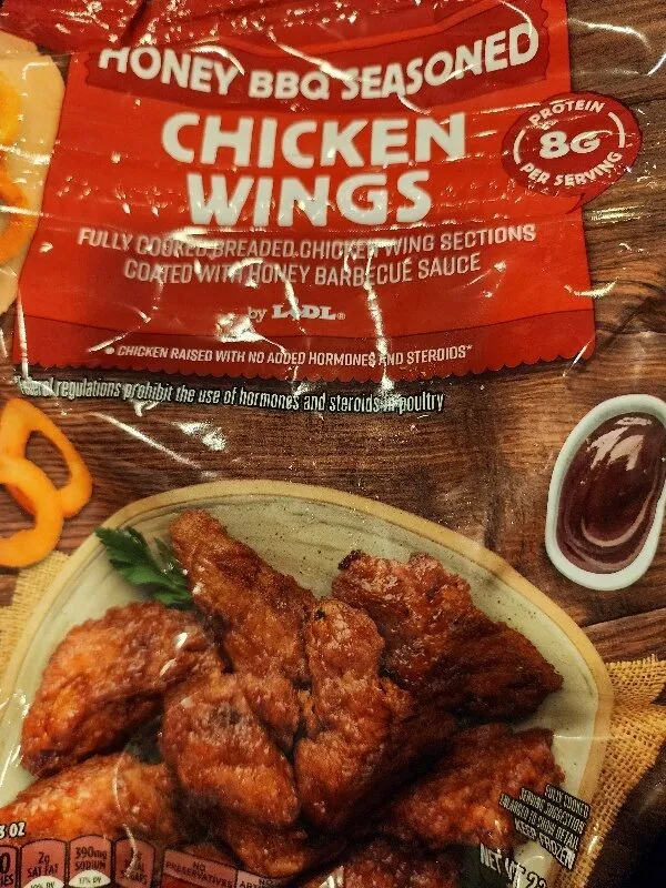 Honey BBQ Chicken Wings