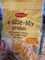geriebener  4 Käse-Mix