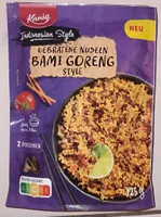 Gebratene Nudeln Bami Goreng Style