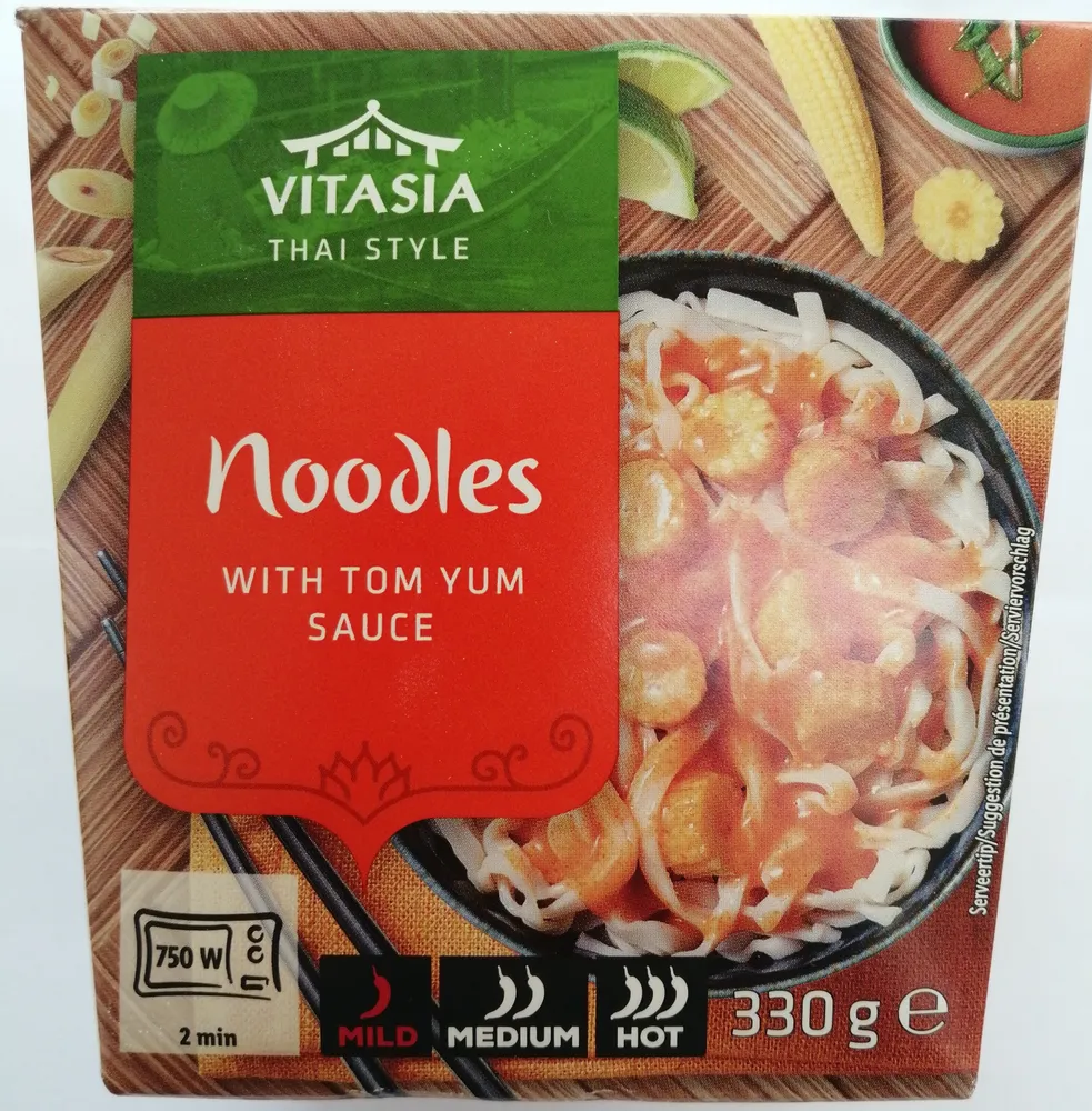 Noodles with Tom yum sauce