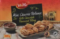 Sol&Mar Mini Churros Rellenos with chocolate flavoured filling