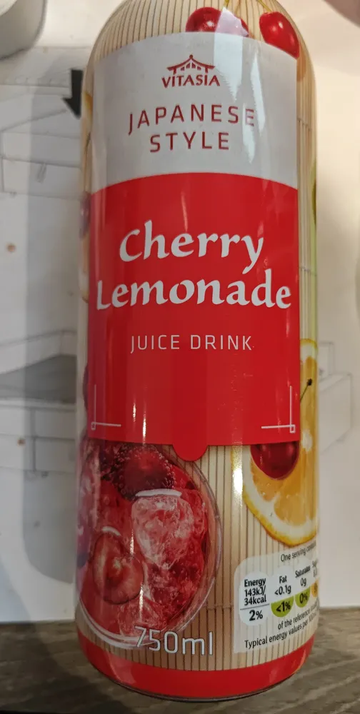 Cherry Lemonade Juice Drink
