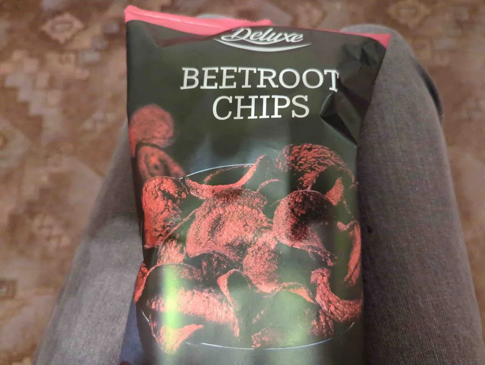 Beetroot chips