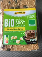 Knäckebrot Käse & Kürbiskerne