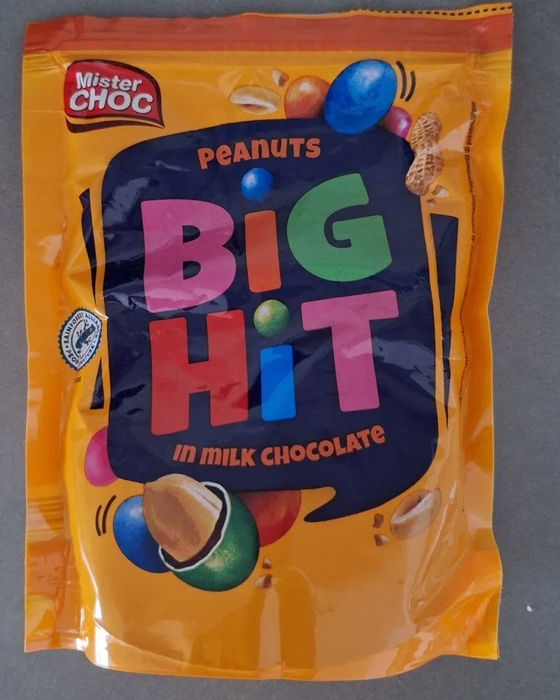 Big Hit Peanuts In Milk Chocolate