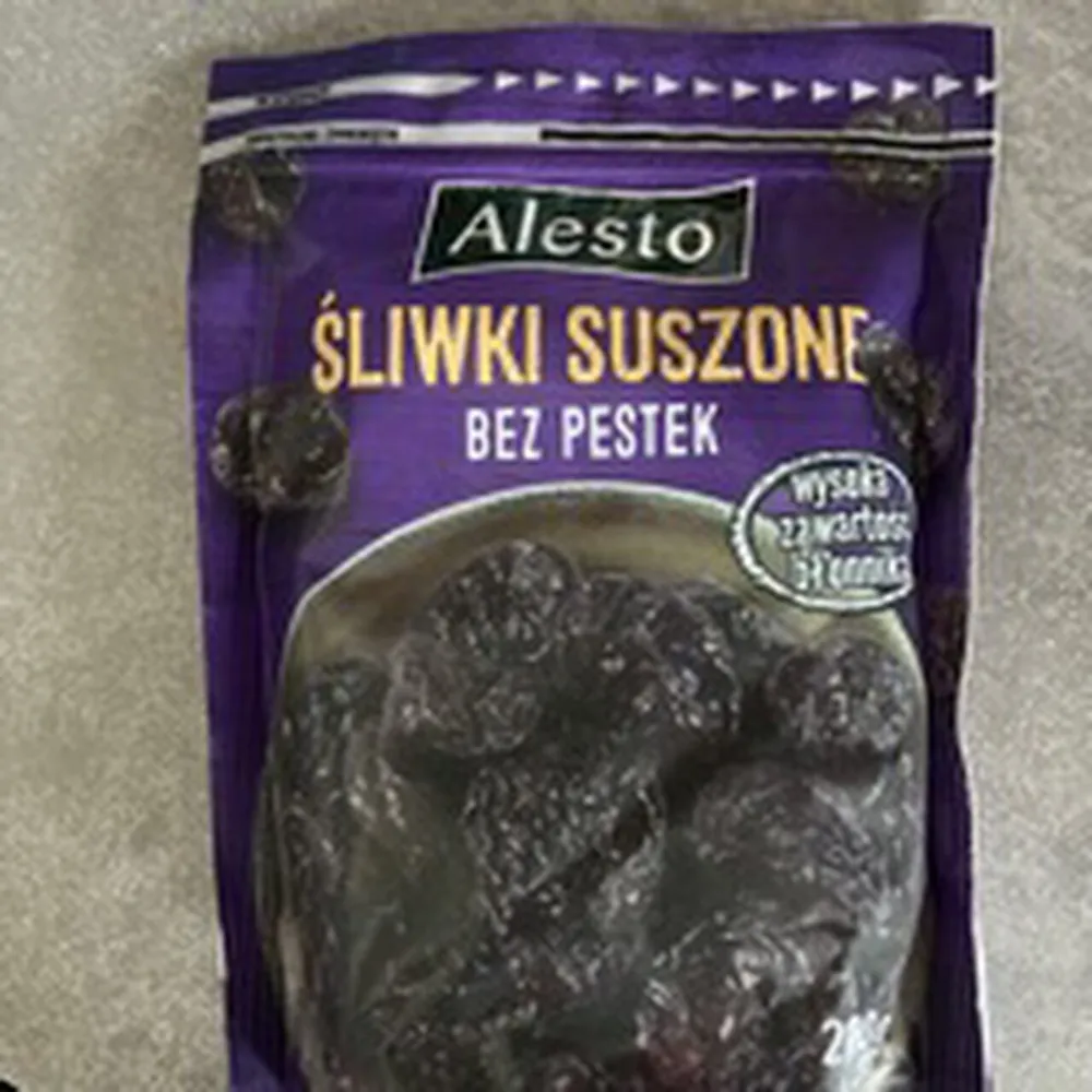 śliwki suszone