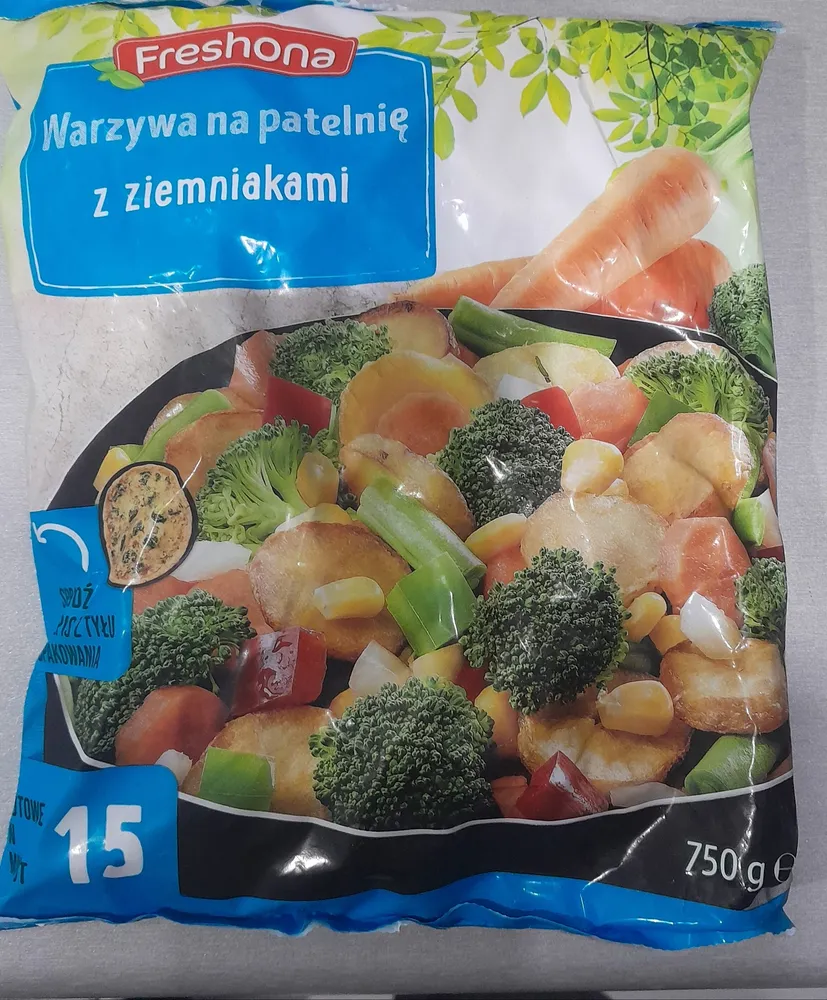 Warzywa Na Patelnię Z Ziemniakami