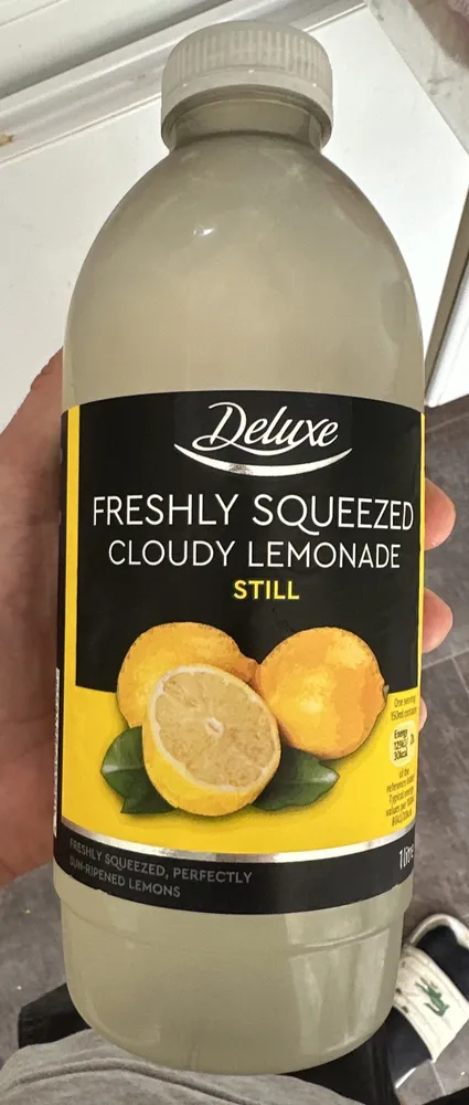 Deluxe Still Cloudy Lemonade
