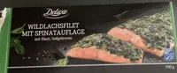 Wildlachs Spinat
