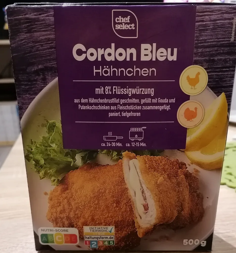 Hähnchen Cordon Bleu