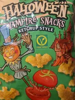 Halloween Vampire Snacks Ketchup Style