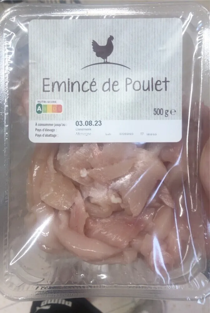 Emince de poulet