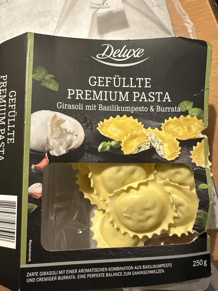 Gefüllte Premium Pasta