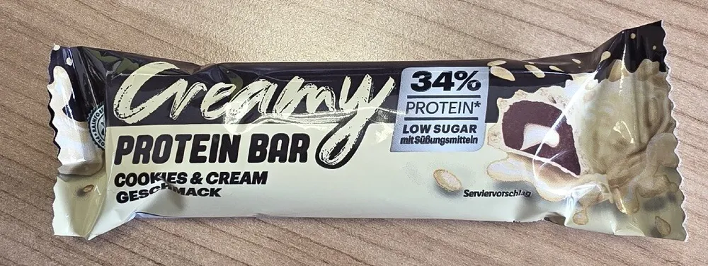 Creamy proteinbar