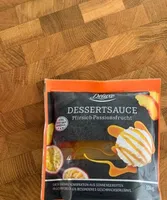 Dessert sauce pêche passion