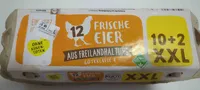 Frische Eier Freilandhaltung XXL