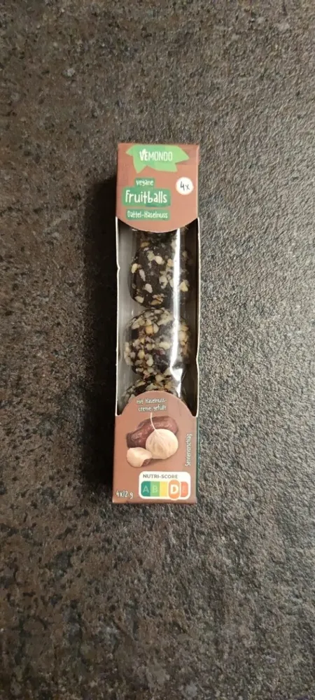 Vegane Fruitballs Cranberry-Kakao-Kokos