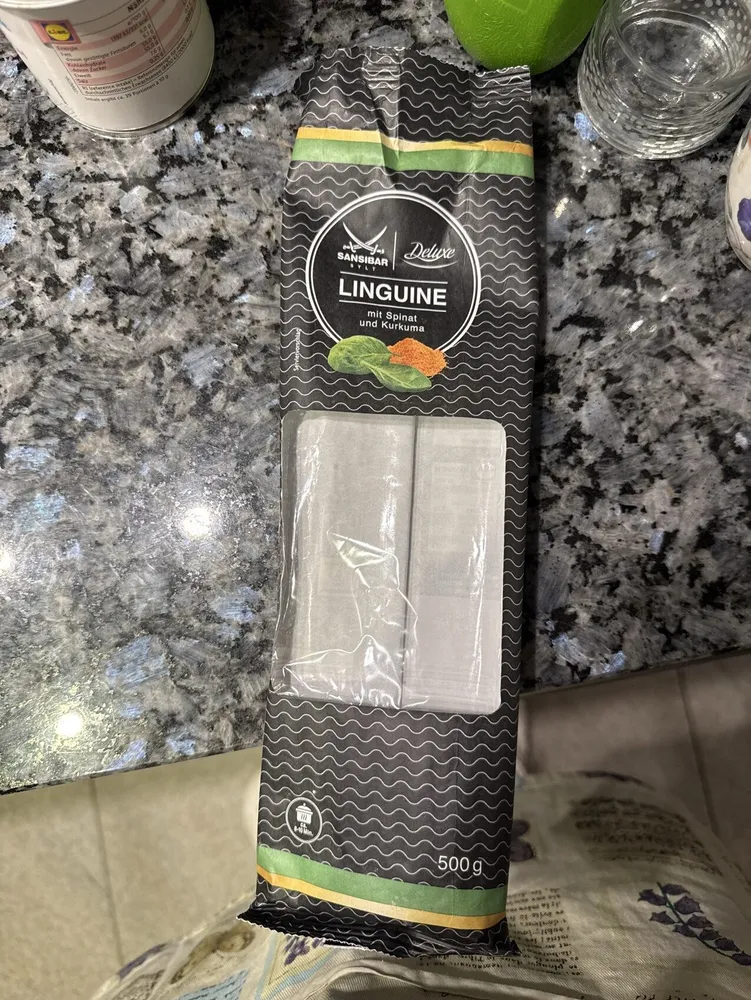 Linguine Spinat/Kurkuma