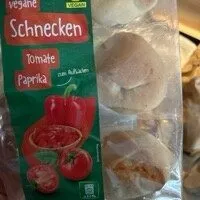 vegane Schnecken Tomate Paprika