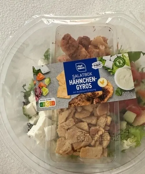 Hähnchen-Gyros Salatbox
