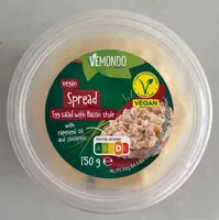 Veganská vajíčková pomazánka se slaninou