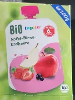Bio Apfel-Birne-Erdbeere