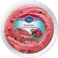 Hummus with Beetroot and Parsley