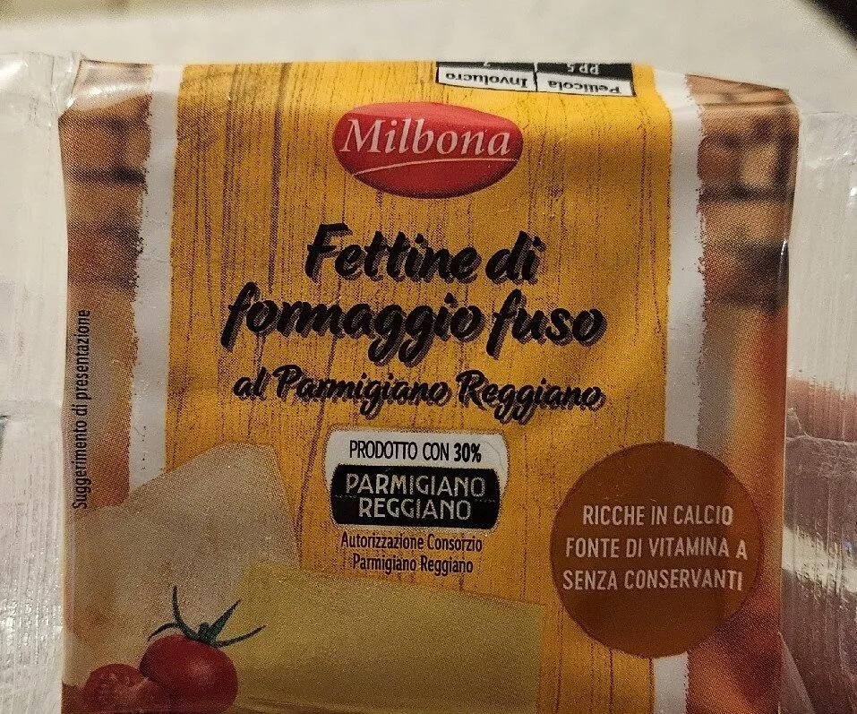 Fettine Di Formaggio Fuso Al Parmigiano Reggiano