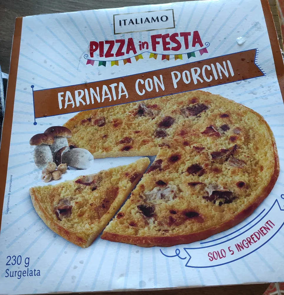 Farinata con Porcini