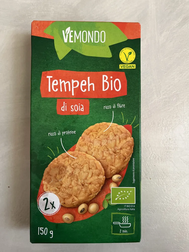 Tempeh Bio di soia
