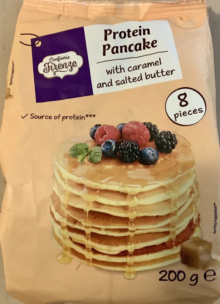 Protein Pancakes Caramel and salted butter