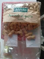 Arachidi in guscio tostate