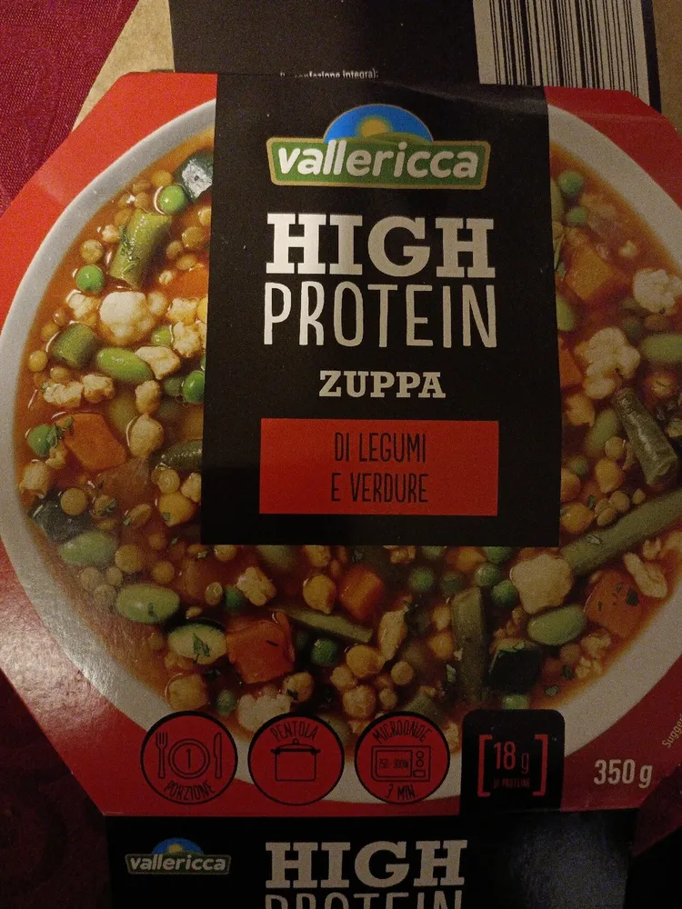 High Protein Zuppa Di Legumi E Verdure