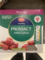 Rhubarb Creamy Proviact Bífido Culture Yogurt