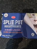 Split Pot Biscuit Yogurts